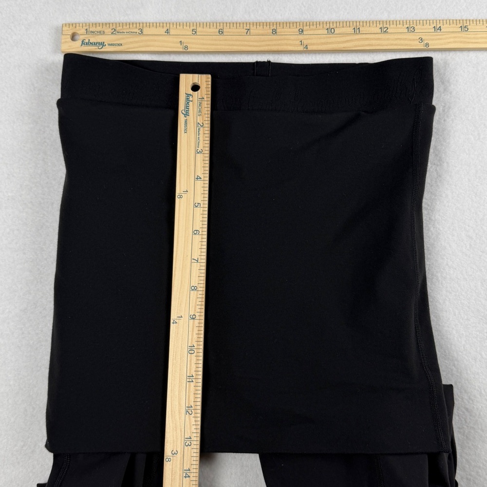 Lululemon‎ Women's Wunder Under Roll Down Pants Black Yoga Dance Size 6 - Picture 5 of 10